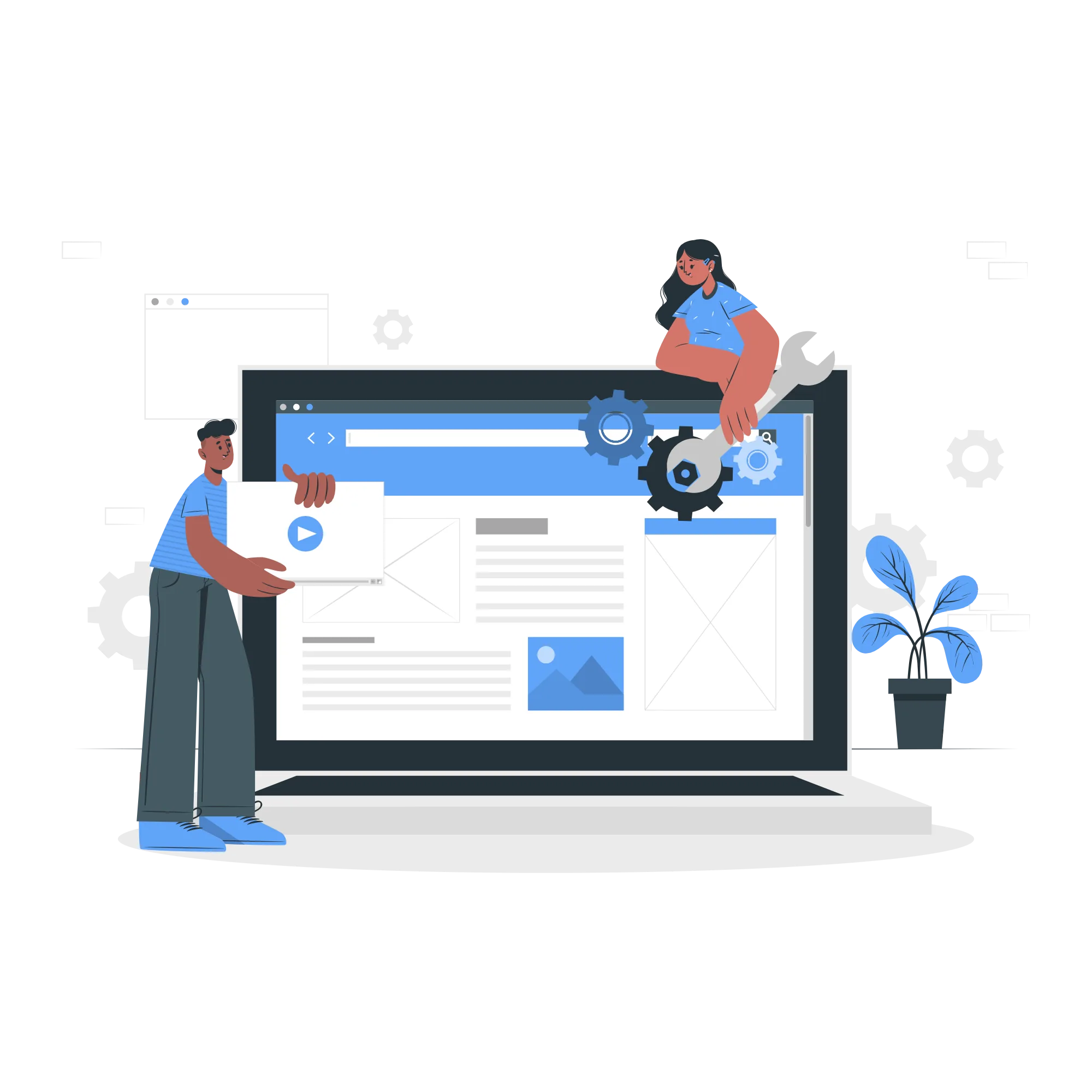 Web development services